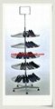 Metal Rotary Shoes Display Rack, Shoes Holder, Shoes Stand, Display Rack