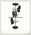 Metal Rotary Shoes Display Rack, Shoes Holder, Shoes Stand, Display Rack 2