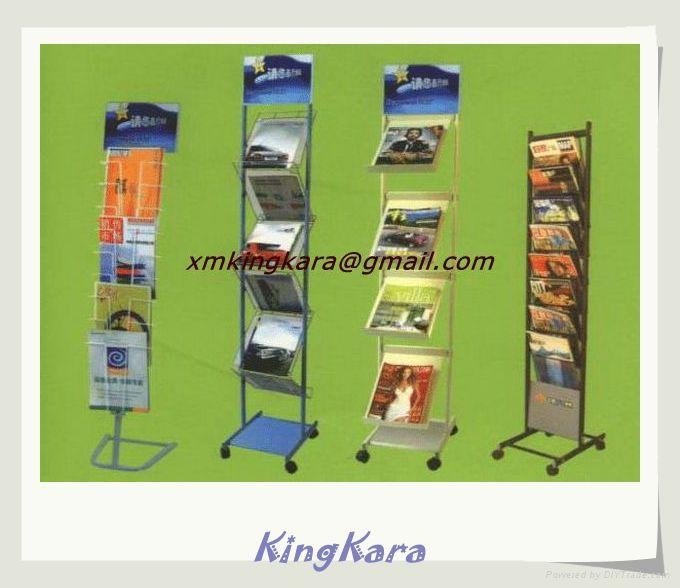 Metal Rotary Magazine Display Racks, Retail Display Racks