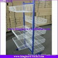 KingKara wire basket display stand