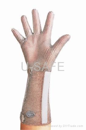 U-SAFE stainless steel mesh gloves