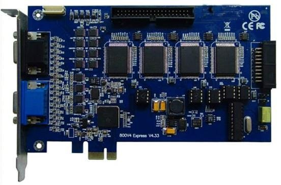 Latest Software V8.4 GV800 V4 DVR Card(PCI-E Type, PCI Type)