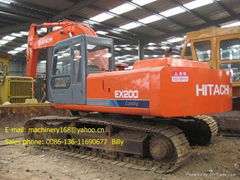 HITACHI EX200-1,used excavators original made in Japan