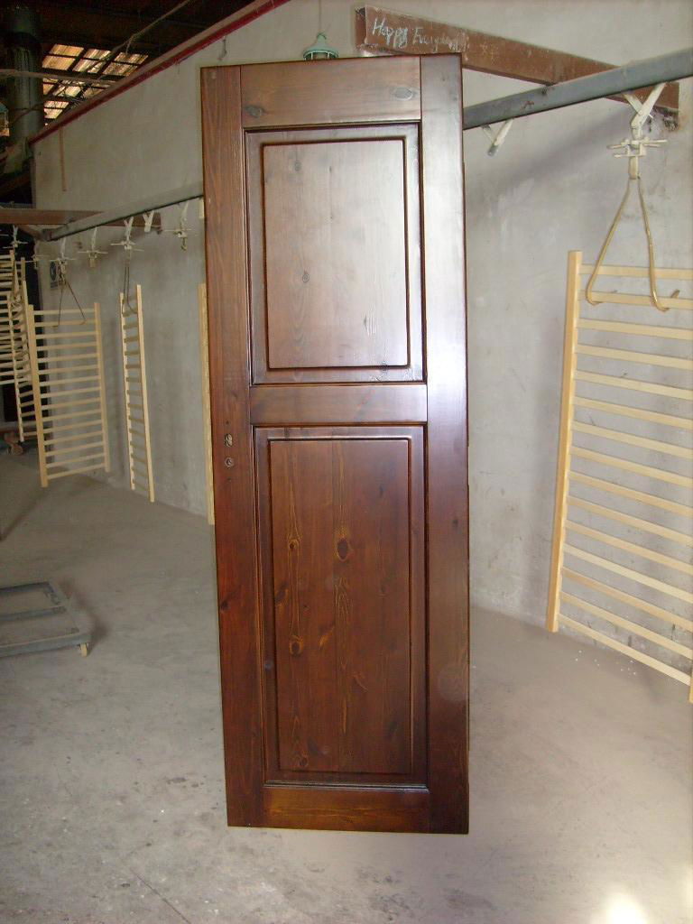 Pine wood door