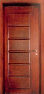 Composite veneer door