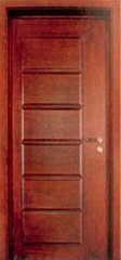 Composite veneer door 