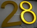 Frontlit LED channel letter