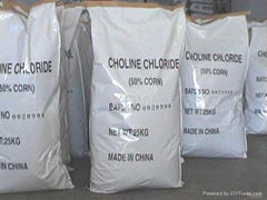 Choline Chloride 50% 60% 70% 75% Corn Cob/Silica/Liquid