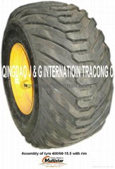 Flotation implement tyre