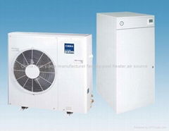 Heating Cooling and DHW smart combination heat pump split type