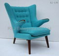 Hans Wegner Papa bear lounge chair