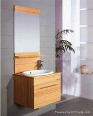 bathroom mirror cabinet,bamboo bathroom cabinet,solid wood bathoom cabinet