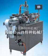 Alcohol prep pad packing machine