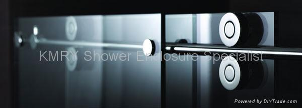 Stainless Steel Corner Shower Enclosure  4