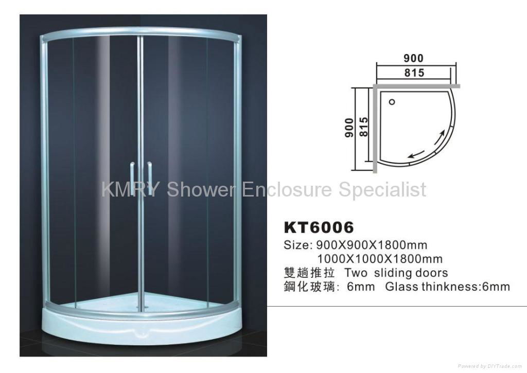 Round Shaped Shower Enclosure