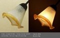 handmade centrifugal glass lampshade