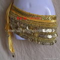 belly dance hip scarf  4