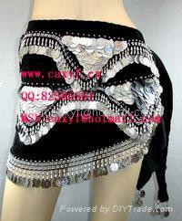 belly dance hip scarf