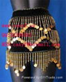 belly dance hip scarf  2