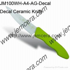 Decal Cermic Knife