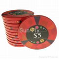 Mosaic Ceramic Poker Chips 1