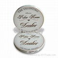           2-inch Ceramic Dealer Button 1