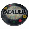 Mosaic 2-inch Ceramic Dealer Button 1