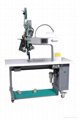 Hot air seam sealing machine