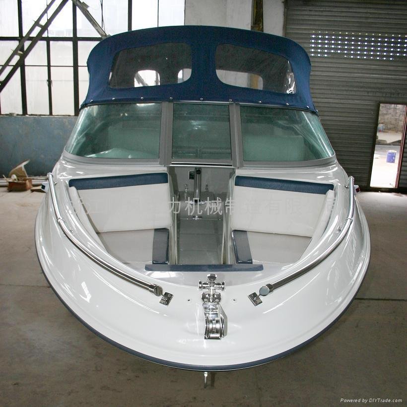 ce approved 5.4m luxury fishing yacht 2