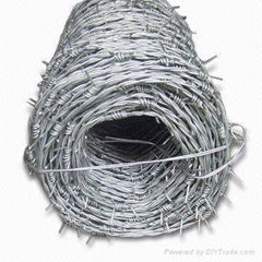 barbed wire