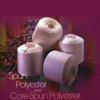 100% Spun Polyester Sewing Thread Yarn (Ring Twist)