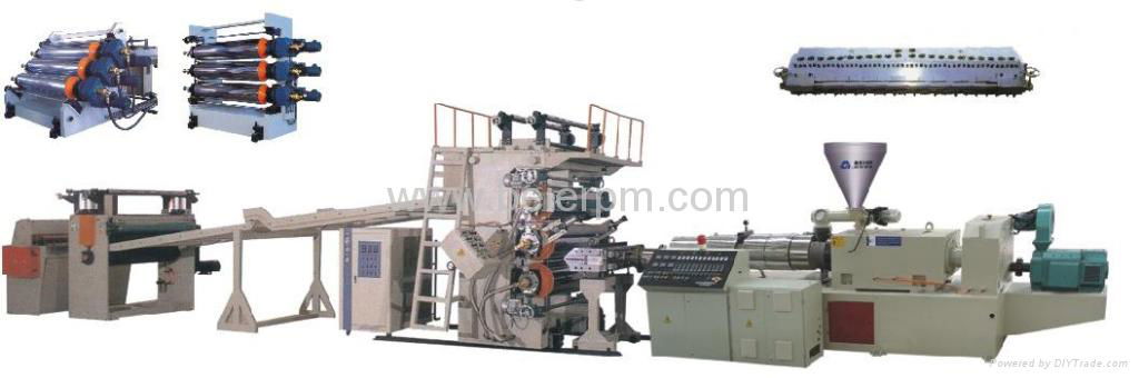 PVC sheet production line