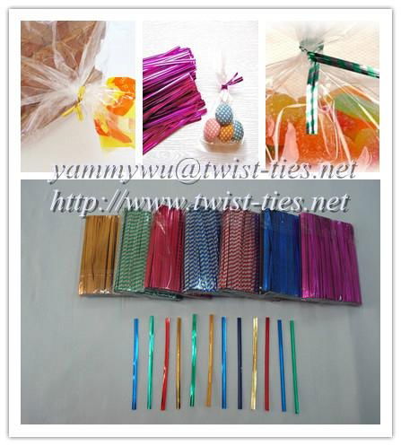 paper/plastic twist ties for dry cleaning 1