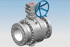 Cast steel ball valve