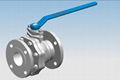 Cast steel floating ball valve