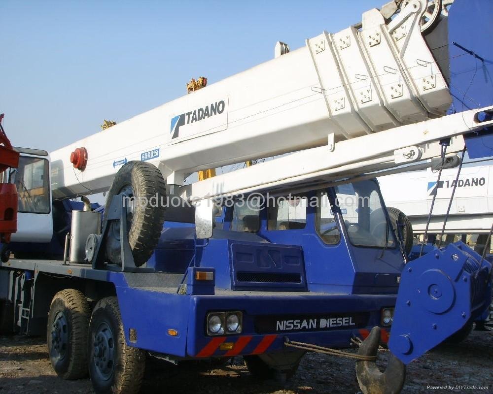 sell used mobile Tadano crane Tg550E 4