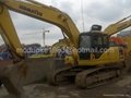 sell used excavator komastu PC200-6 PC200-7 1