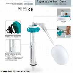 Adjustable ballcock