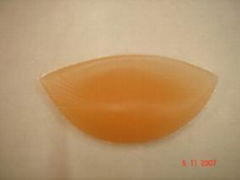 Silicone bra insert