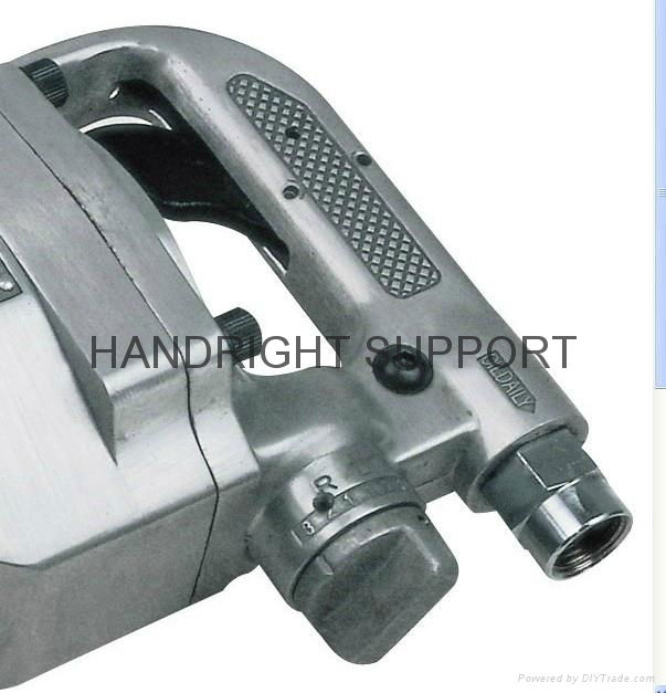 1"  Air Impact Wrench with Long Anvil 6" 3