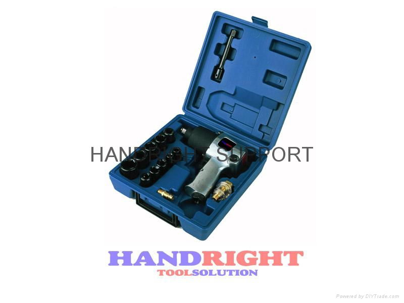 1/2" Heavy Duty Air Impact Wrench Kit 