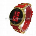 2013 latest  touch screan LED watches 1