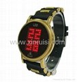 2013 latest  touch screan LED watches 2