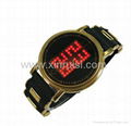 2013 latest  touch screan LED watches 5