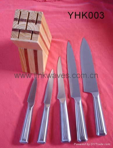 kitchen knife set 4