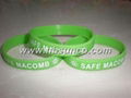 Colorful Silicone Wrist Band(SCPHW002) 3