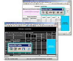 AutoXlsTable3.0 for AutoCAD