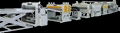 Hollow grid sheet extrusion line