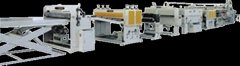 Hollow grid sheet extrusion line