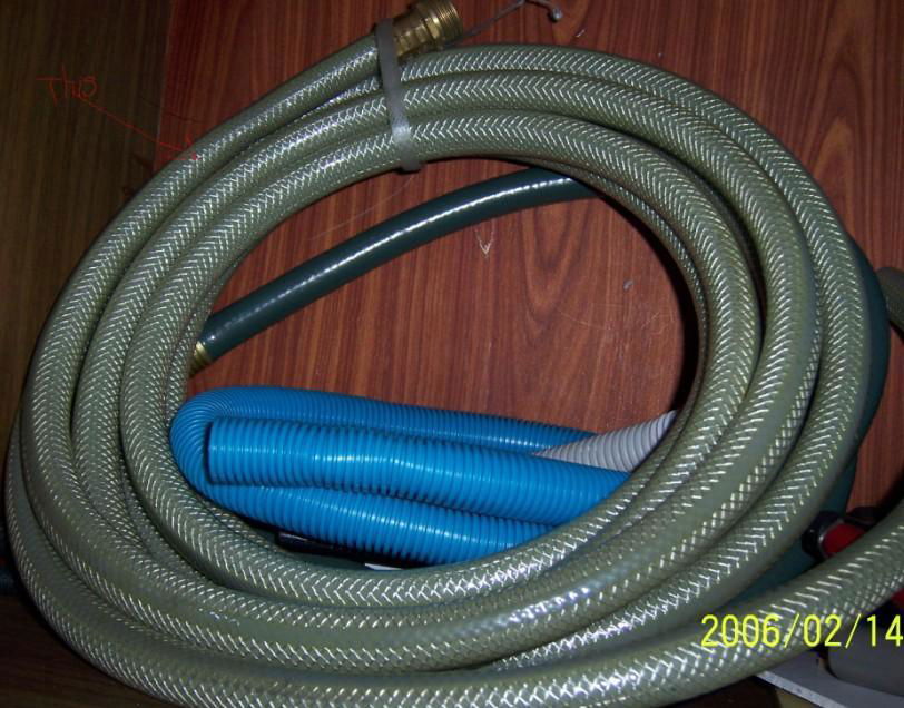 PVC fiber-reinforced hose extrusion line 2